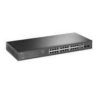 TP-Link Omada TL-SG1428PE 24Port Gigabit PoE+ 2xSFP Switch Destek Gücü 250W 24+2